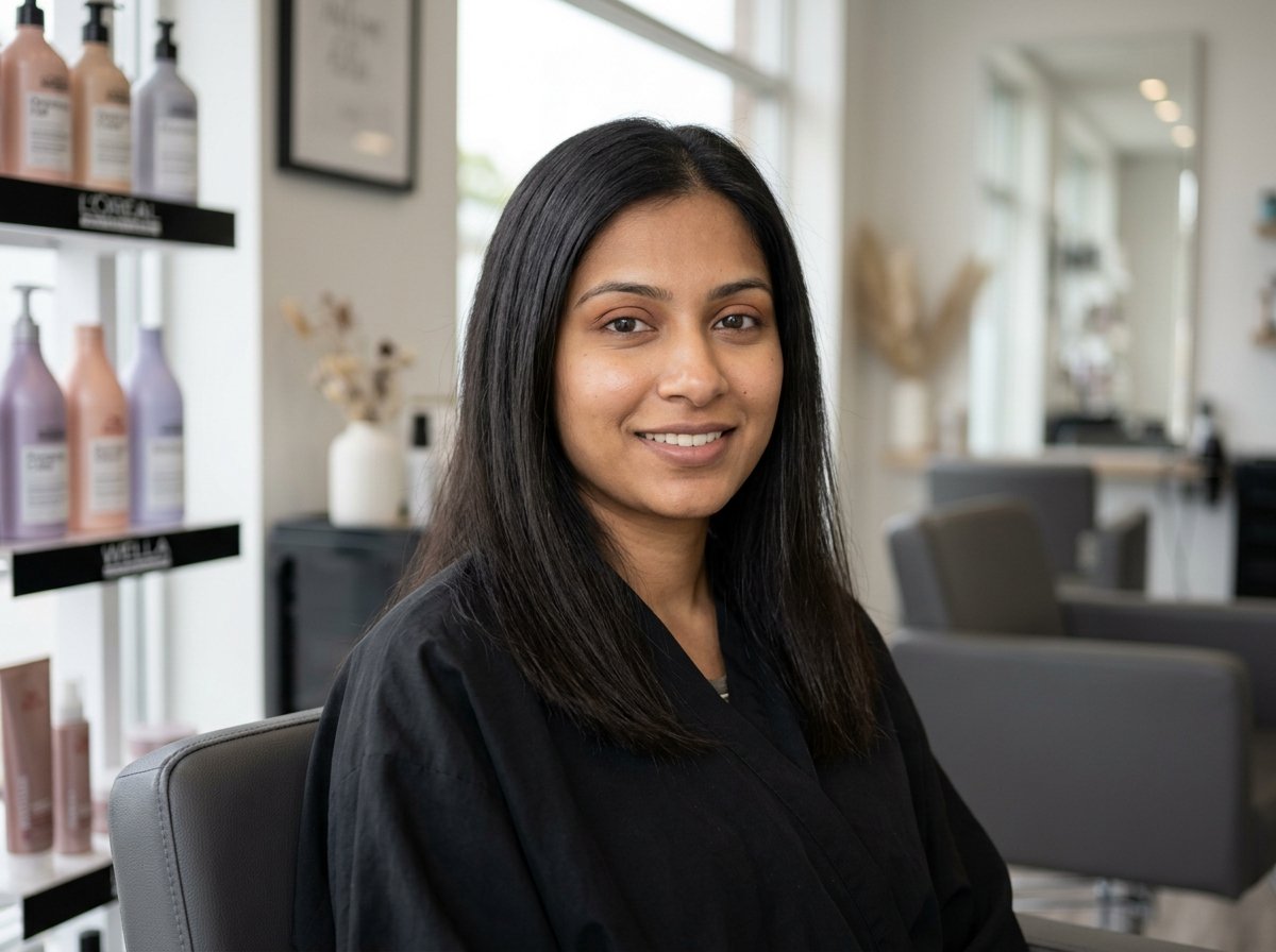 Honey Caramel Balayage & Gloss - Before State
